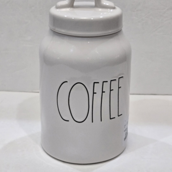 Rae Dunn Coffee Canister w/Lid Artisan Collection Modern Farmhouse Kitchen Decor - Picture 3 of 6